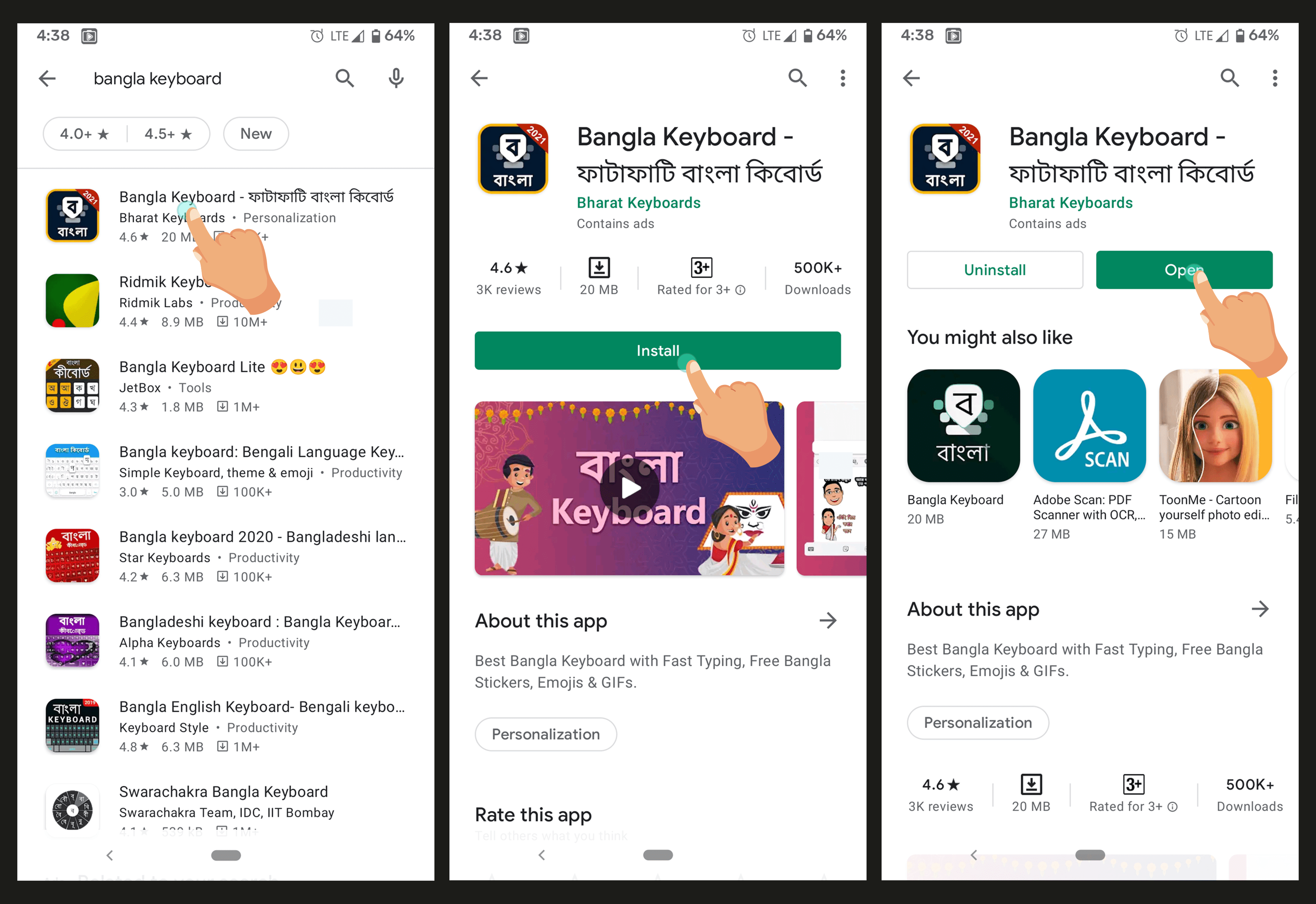Install Bangla Keyboard Android