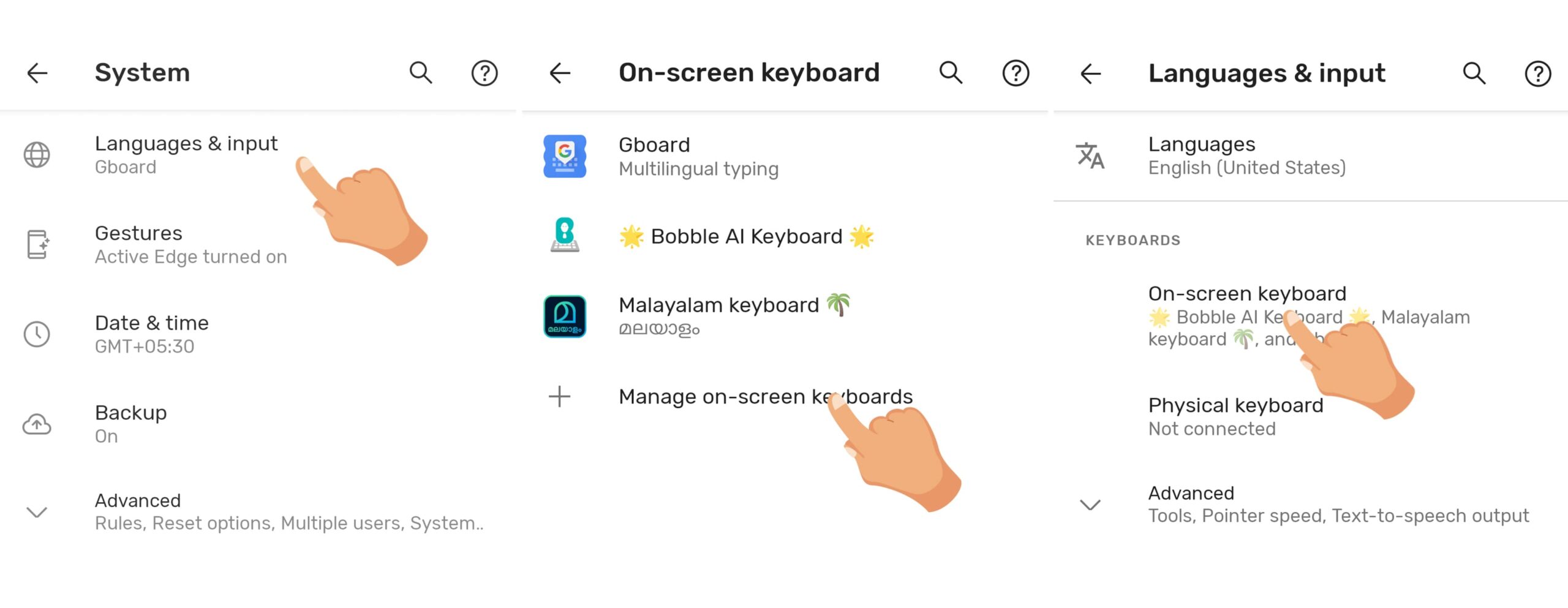Download Malayalam typing keyboard stickers